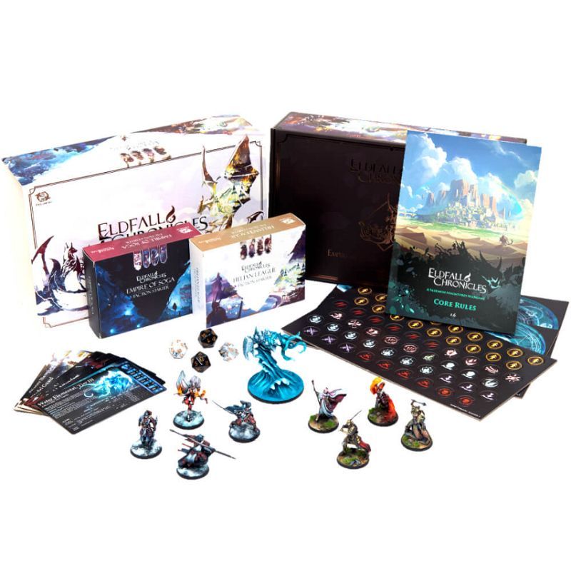 Eldfall Chronicles: Two-Player Starter Set Empire of Soga vs Helian League