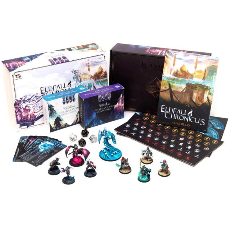 Eldfall Chronicles: Two-Player Starter Set Coalition of Thenion vs Sand Kingdoms